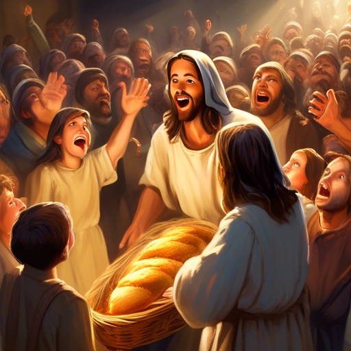 The Reaction of the Crowd
After witnessing the miracle, the crowd was amazed and began to