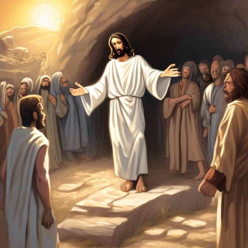 Lazarus
Lazarus was a man who had died and been buried for four days when Jesus