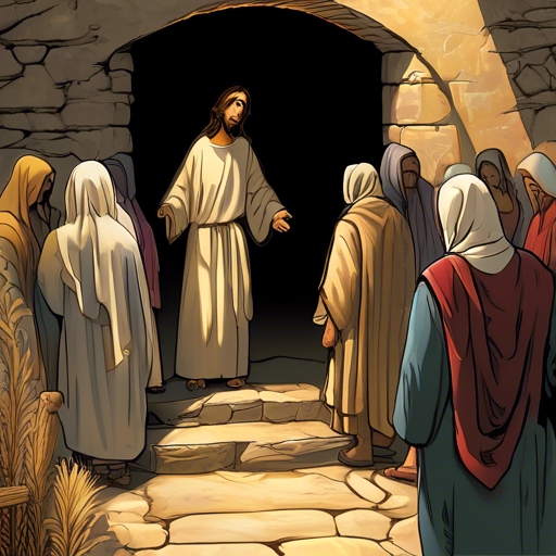 Arrival in Bethany
When Jesus finally arrives in Bethany, he finds that Lazarus has already been