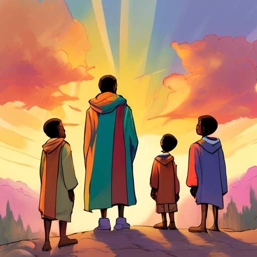 Joseph
Joseph is the protagonist of the story, who was sold into slavery by his brothers.