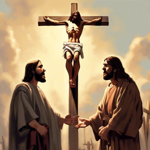 The Conversation
The criminal who defended Jesus said to the other criminal, "Don