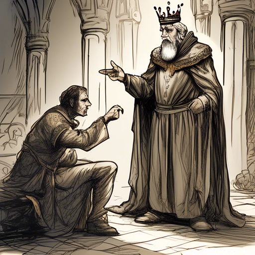 The Unforgiving Servant
Once there was a king who wanted to settle accounts with his servants.