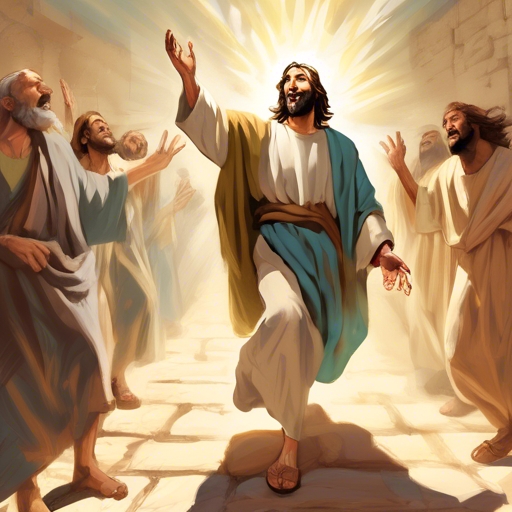 Jesus
Jesus appeared to Saul on the road to Damascus in a blinding light, revealing himself