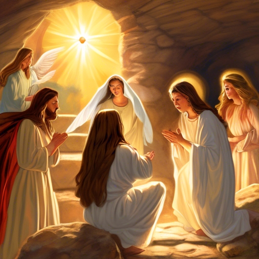 The Resurrection of Jesus
On the third day, Mary Magdalene and other women went to the