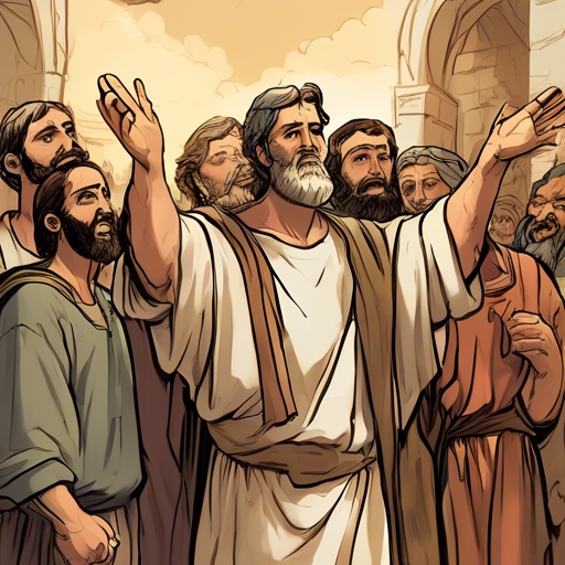 Paul and Silas Comfort the Brethren
After leaving Philippi, Paul and Silas went to Thessalonica, where