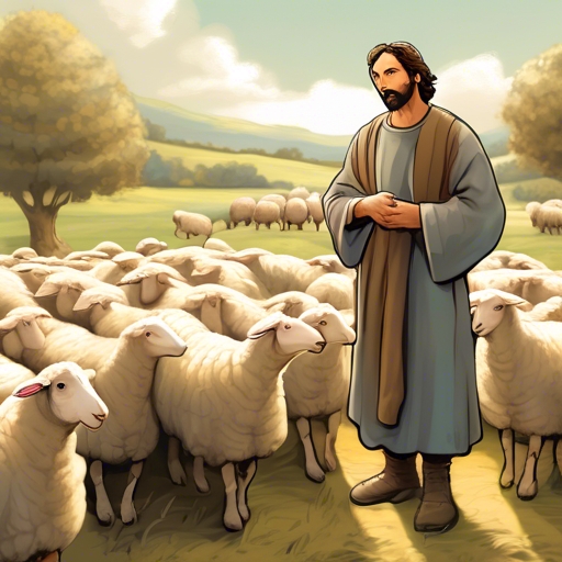 Jesus
Jesus is portrayed as the Good Shepherd in John 10, who is willing to lay