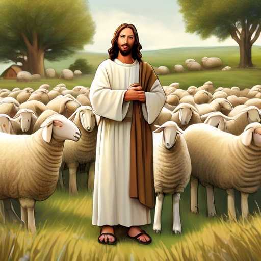 1. Jesus Describes Himself as the Good Shepherd
In John 10, Jesus uses the metaphor of