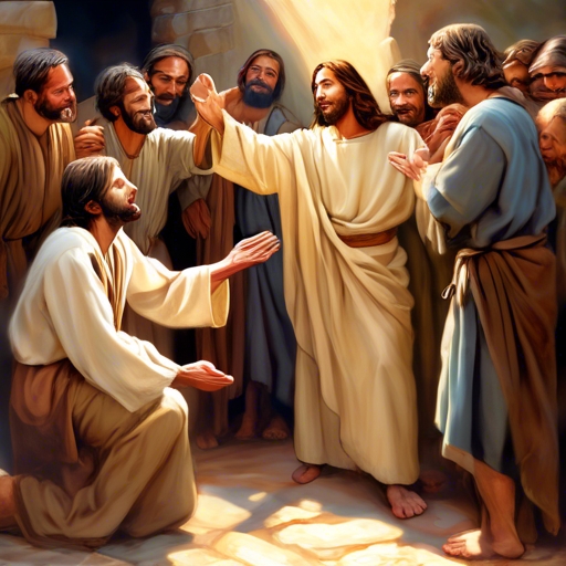 The Disciples
The Disciples are followers of Jesus who witness the miracle of The Healing of