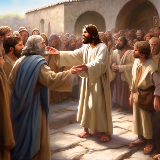 Jesus Stops and Listens
Jesus stopped in his tracks and asked for the blind man to
