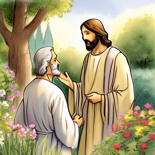 Overall, the healing of the blind man teaches us that with God, all things are