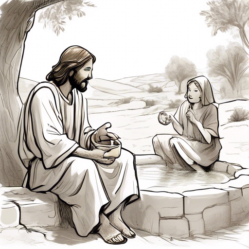 The Samaritan Woman at the Well
The Samaritan woman at the well is a significant figure