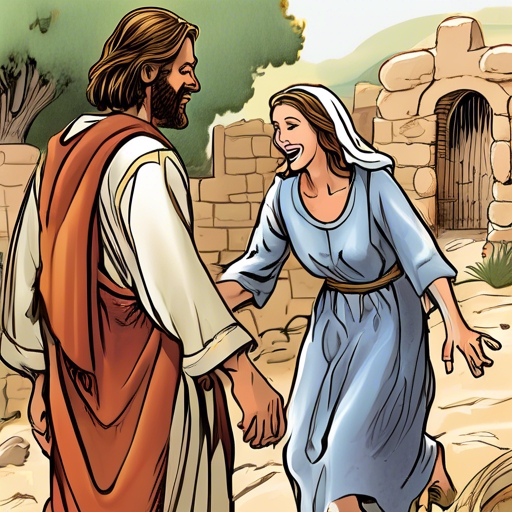 The Disciples Return
Meanwhile, Jesus