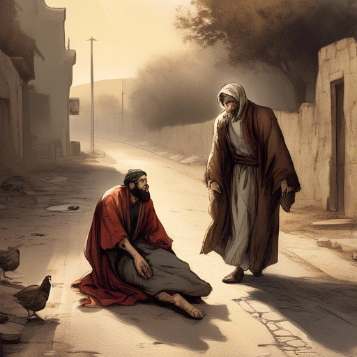 A Levite Does Not Help
Next, a Levite came to the place and saw the man