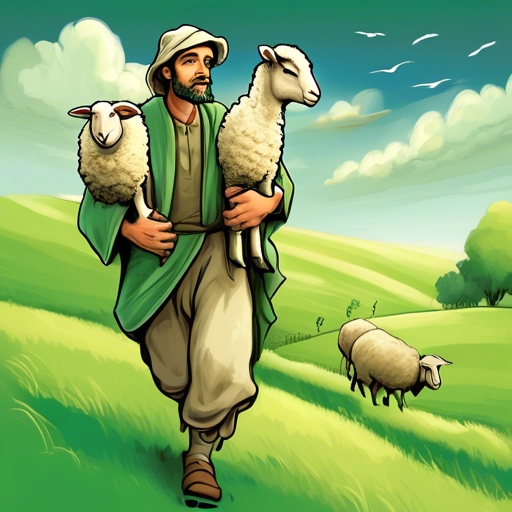 The Lost Sheep
The lost sheep symbolizes those who have wandered away from God and are