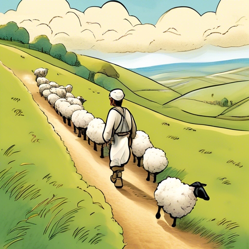 The Parable of the Lost Sheep
Jesus tells the story of a shepherd who had 100
