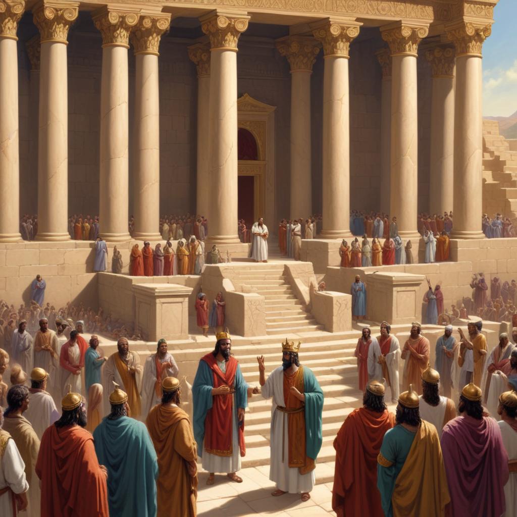 1 Kings 5:1 Quiz - Solomon Builds The Temple