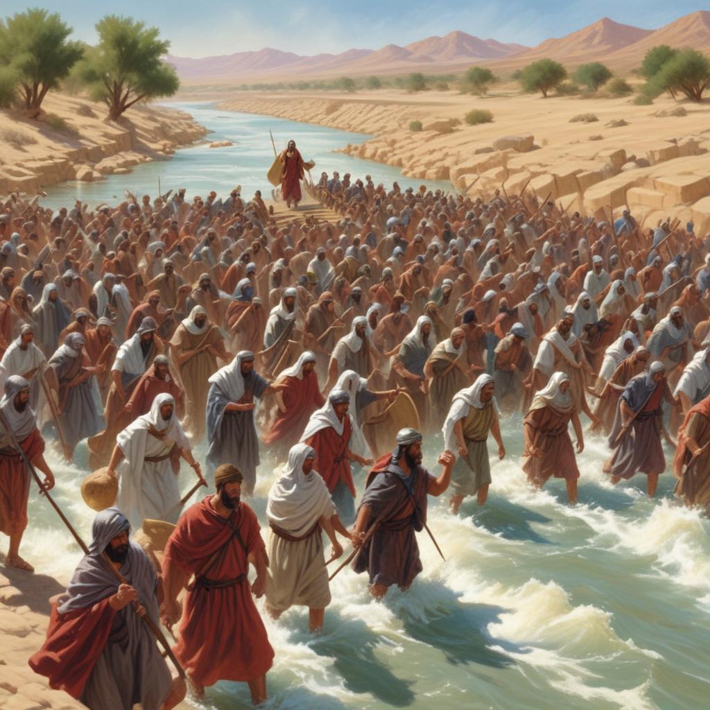 Joshua 3:1 Quiz - Crossing The Jordan River