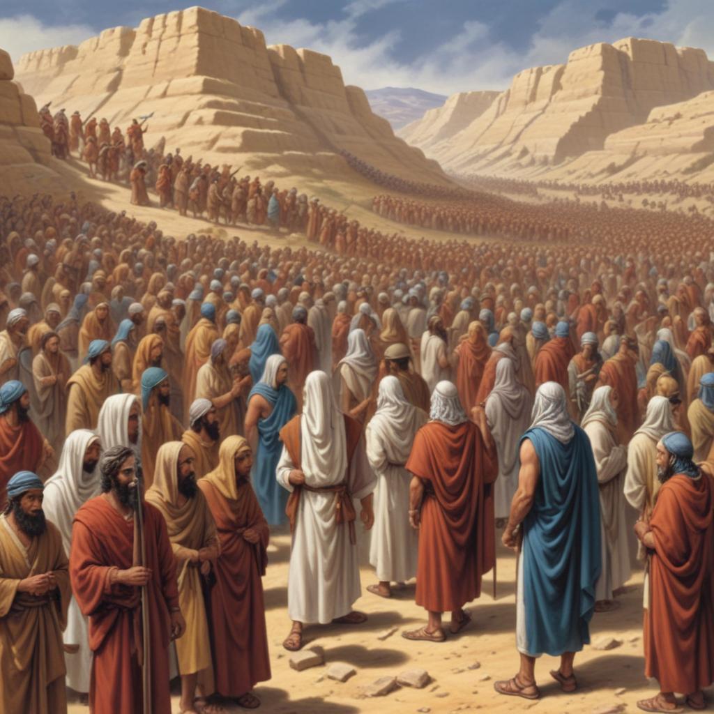 Numbers 1:1 Quiz - Israelites Counted