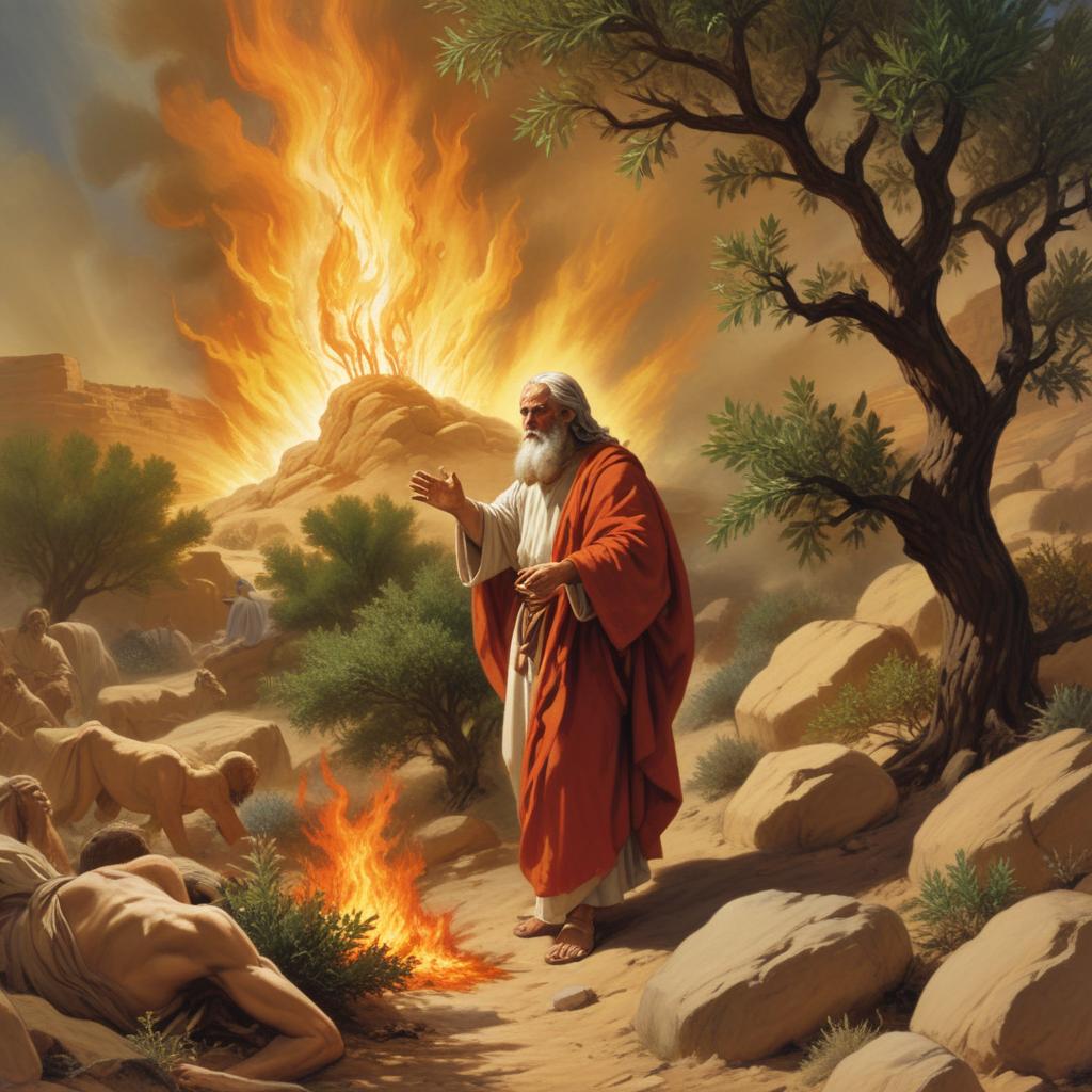 Exodus 3:1 Quiz - God Appears To Moses In The Burning Bush