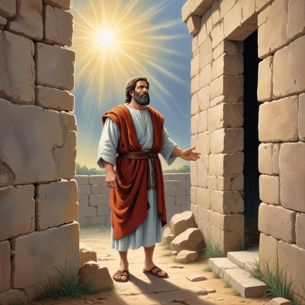 Amos 7:1 Quiz - Amos Sees A Vision Of The Lord Standing By A Wall