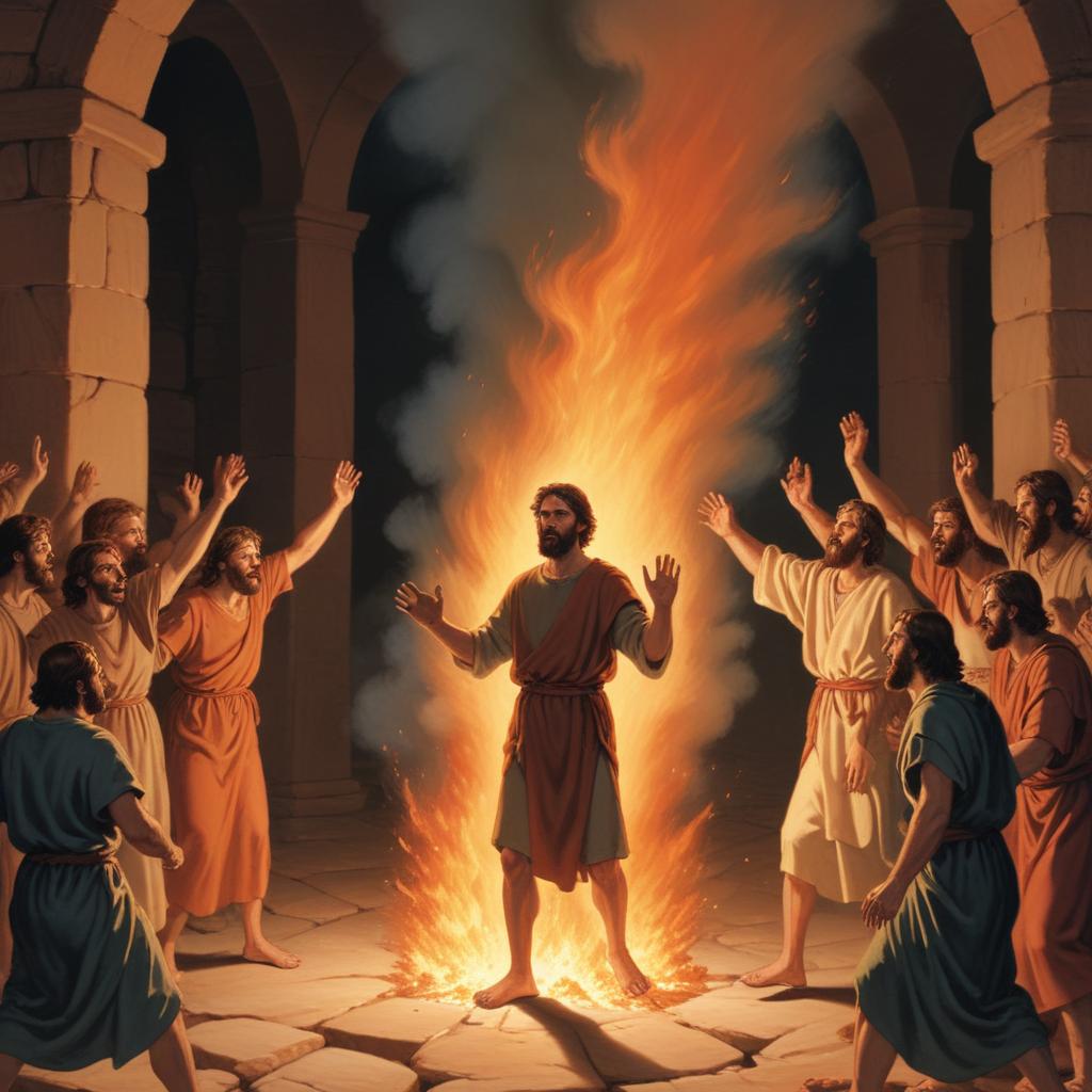 Daniel 3:1 Quiz - Daniel's Friends Thrown Into The Fiery Furnace And Saved By God