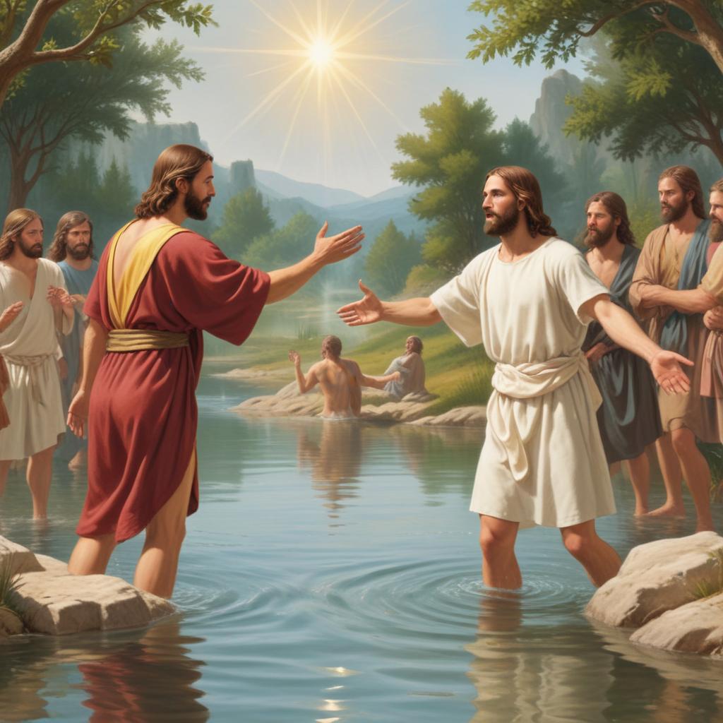 Mark 1:9 Quiz - Jesus Is Baptized By John The Baptist