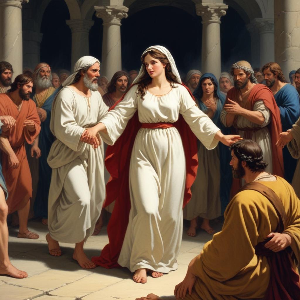 John Chapter 8 Quiz - The Woman Caught In Adultery