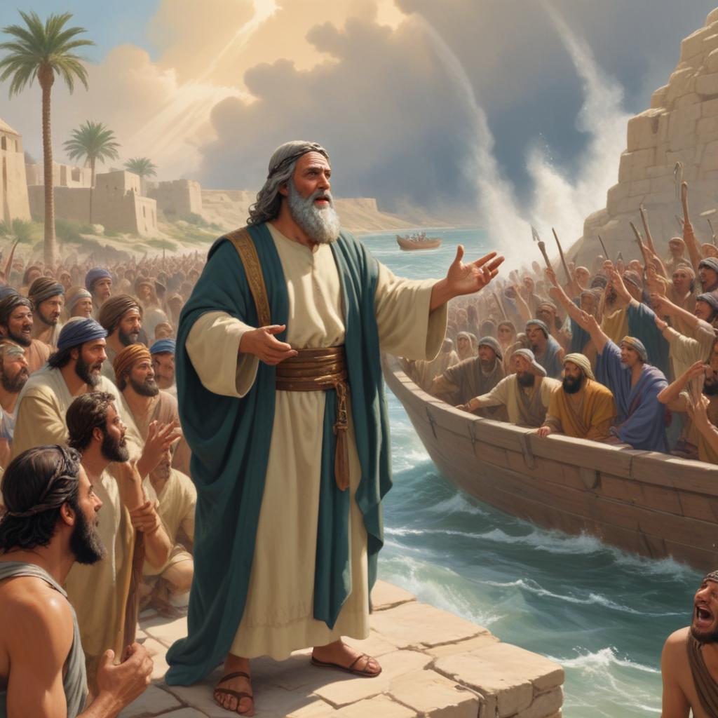 Jonah 3:1 Quiz - Jonah Goes To Nineveh And Preaches