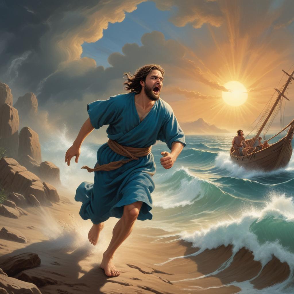 Jonah 1:1 Quiz - Jonah Runs Away From God