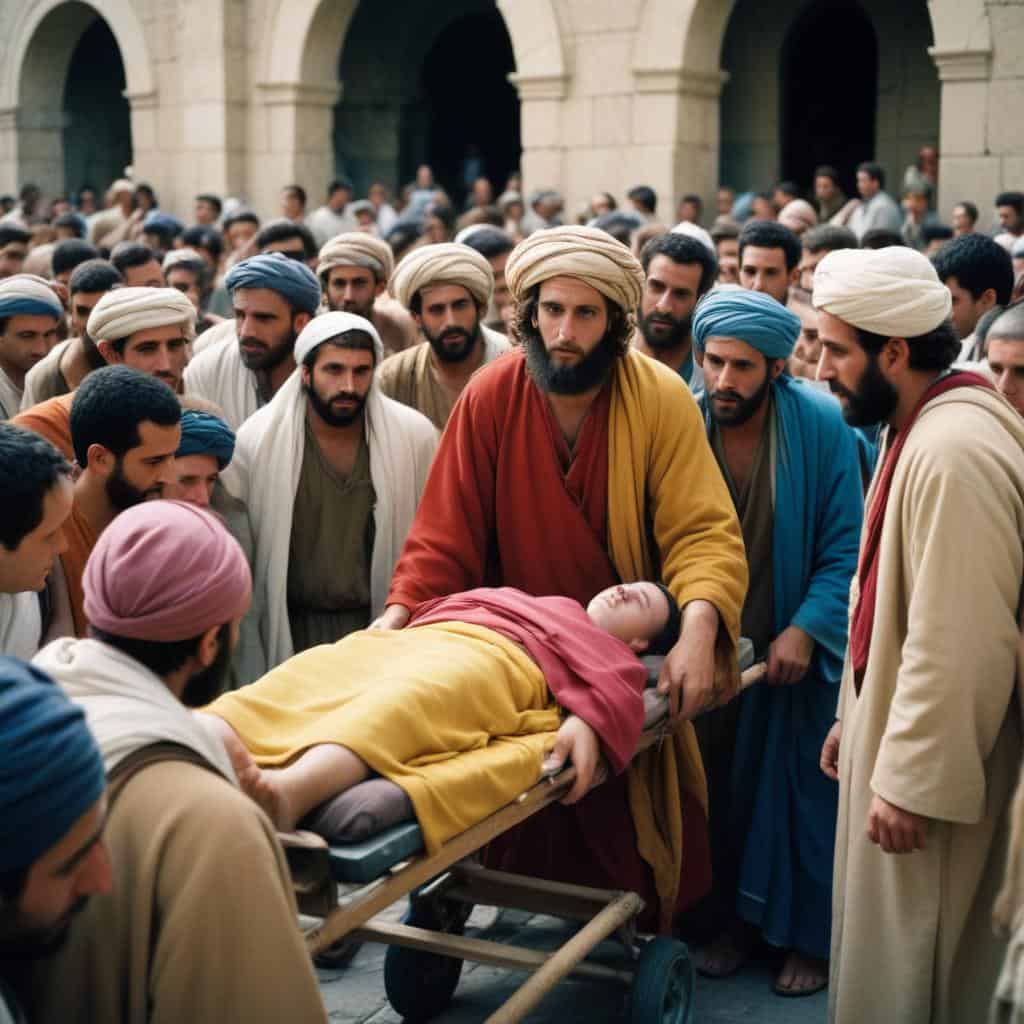 Matthew Chapter 9 Quiz - The Healing Of The Paralytic