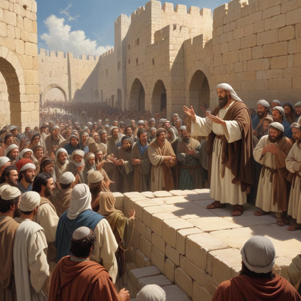 Nehemiah 8:1 Quiz - Nehemiah Reads The Law To The People Of Jerusalem