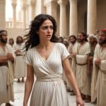 The Woman Caught in Adultery Illustrated with Audio
