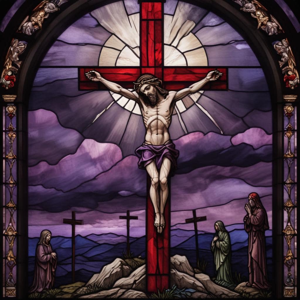 Illustrated Story of the Crucifixion with Audio