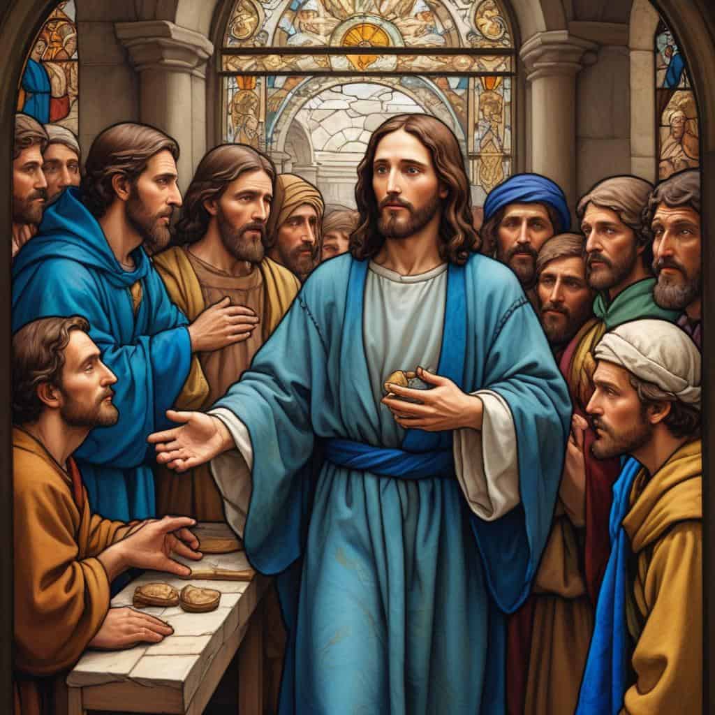 healing of the blind man