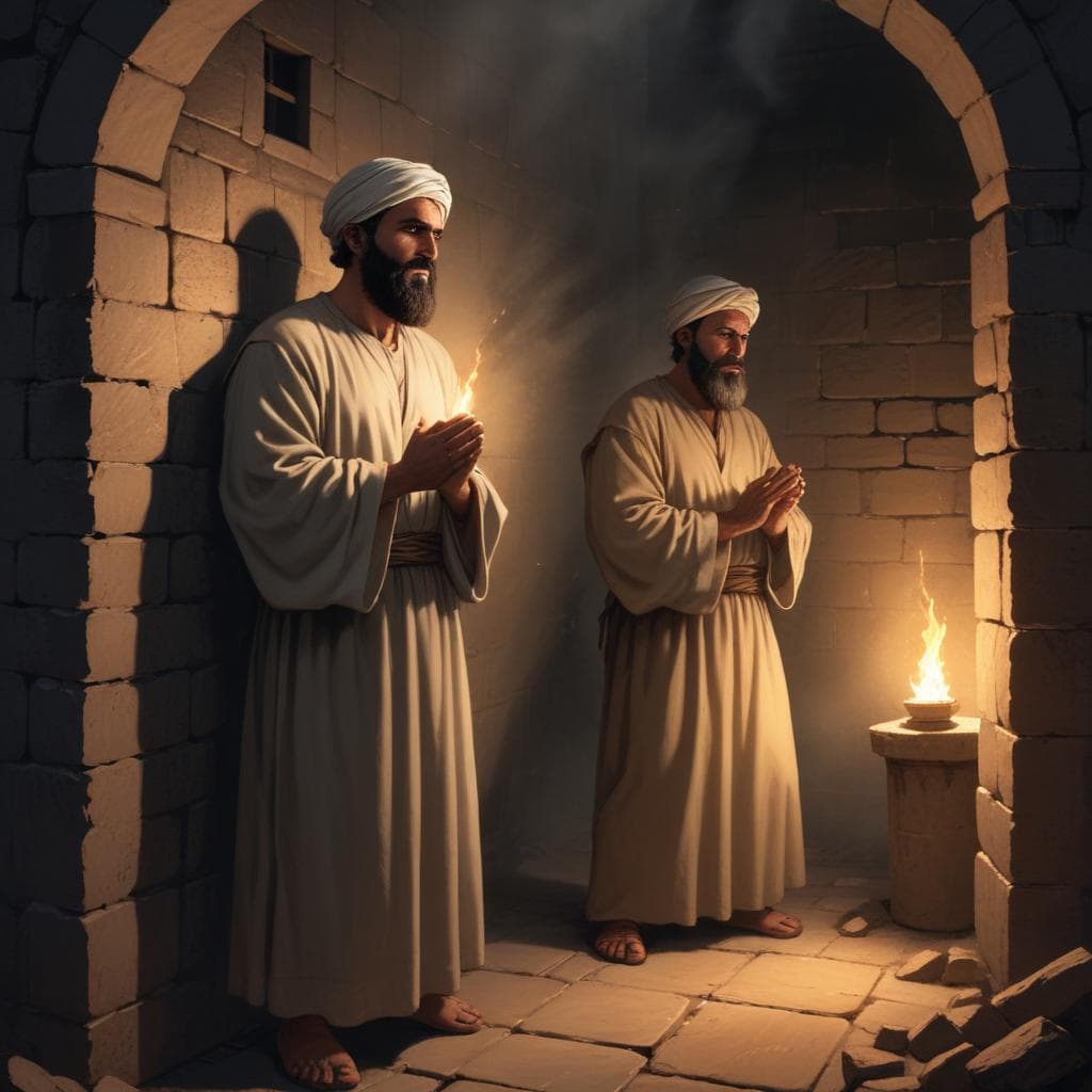 Paul and Silas in Jail